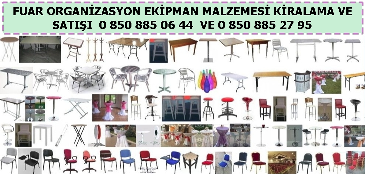 Fuar organizasyon malzemesi kiralama